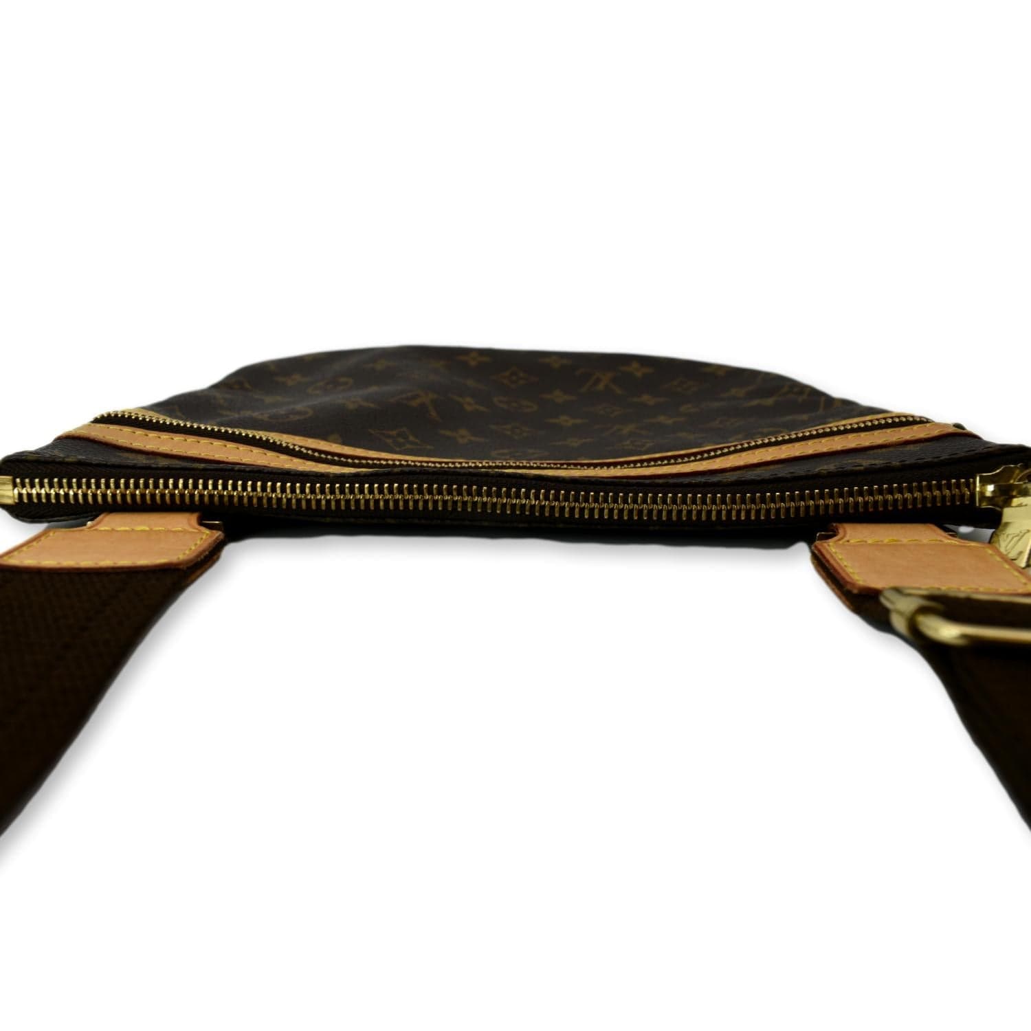 LOUIS VUITTON  Bosphore Pochette Monogram Canvas Shoulder Bag Brown