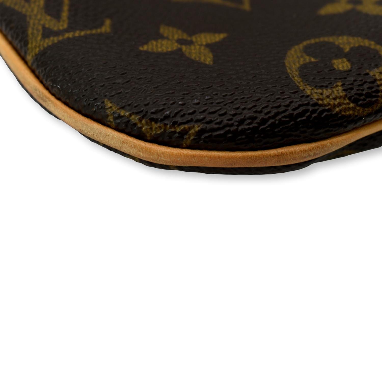 LOUIS VUITTON  Bosphore Pochette Monogram Canvas Shoulder Bag Brown