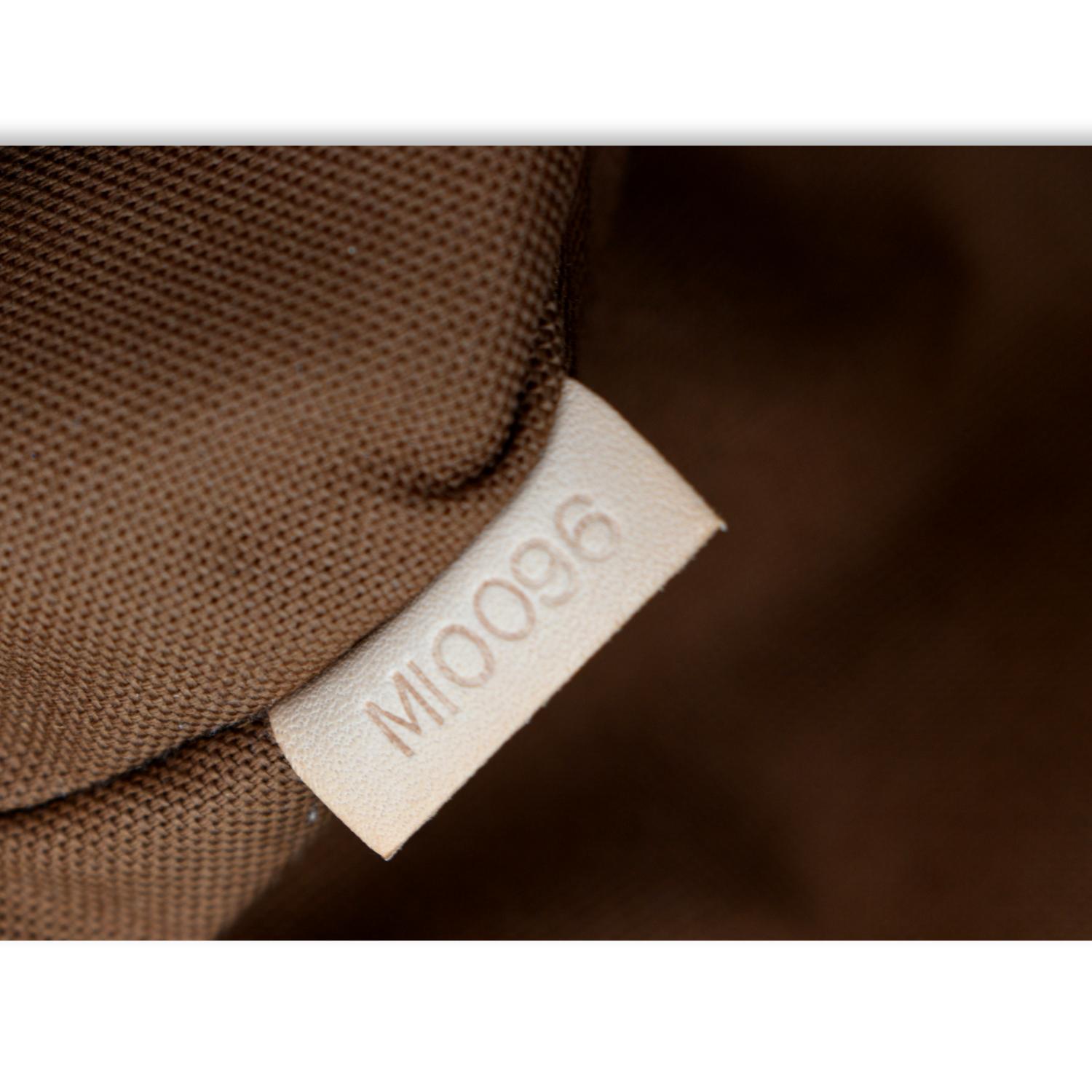 LOUIS VUITTON  Bosphore Pochette Monogram Canvas Shoulder Bag Brown