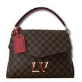LOUIS VUITTON Beaubourg MM Damier Ebene Shoulder Bag Brown