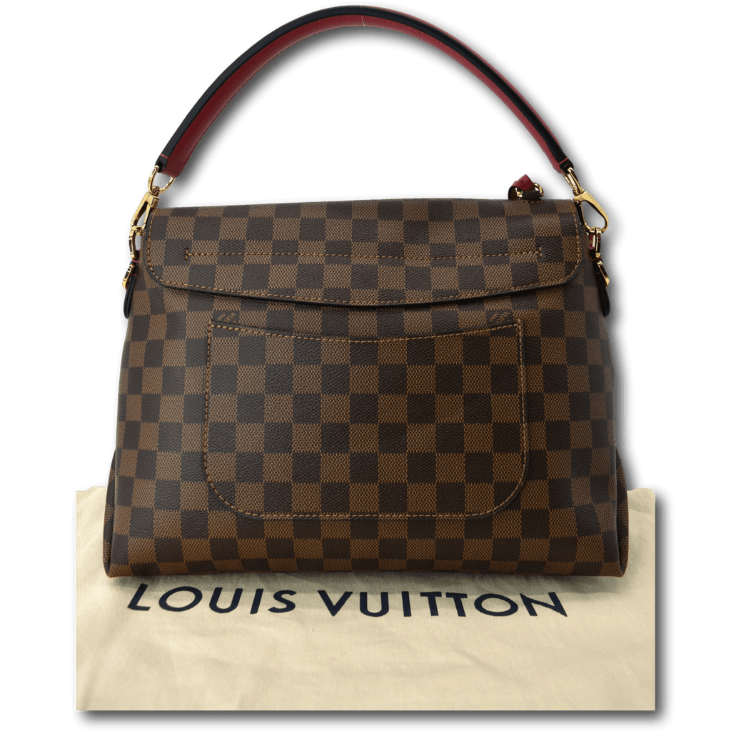 LOUIS VUITTON Beaubourg MM Damier Ebene Shoulder Bag Brown
