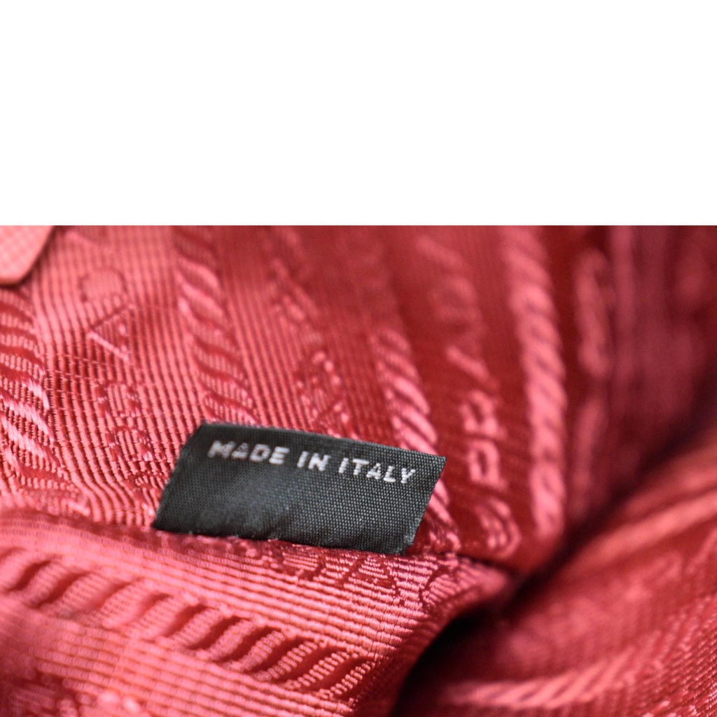 PRADA Galleria Large Saffiano Leather Tote Bag Pink