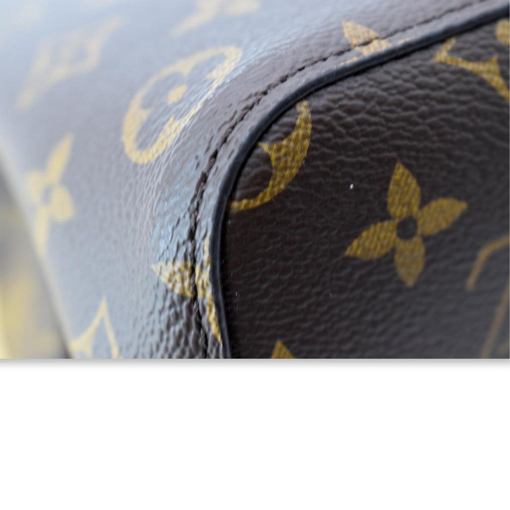 LOUIS VUITTON Neonoe Monogram Canvas Shoulder Bag Brown