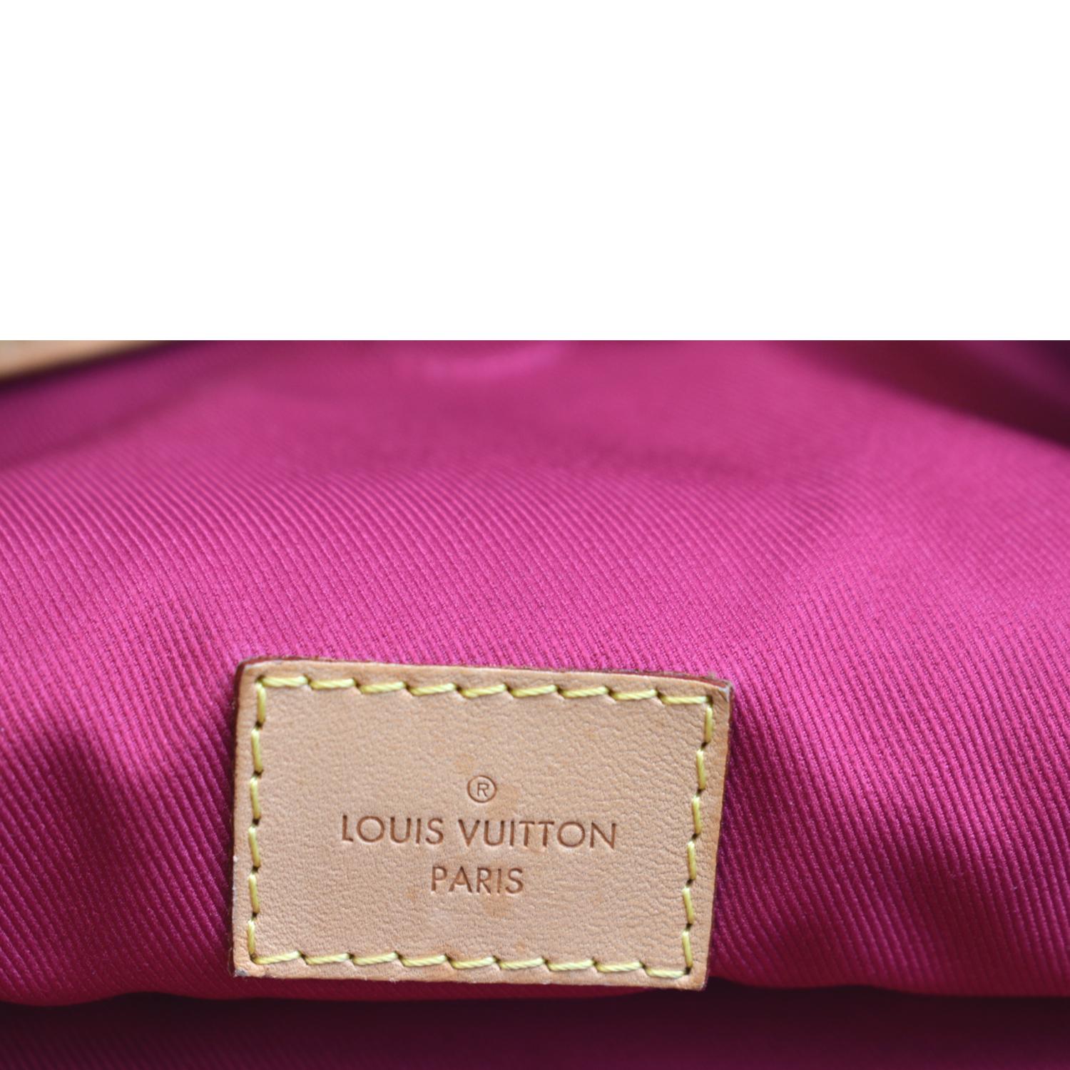 LOUIS VUITTON Graceful MM Monogram Canvas Shoulder Bag Brown