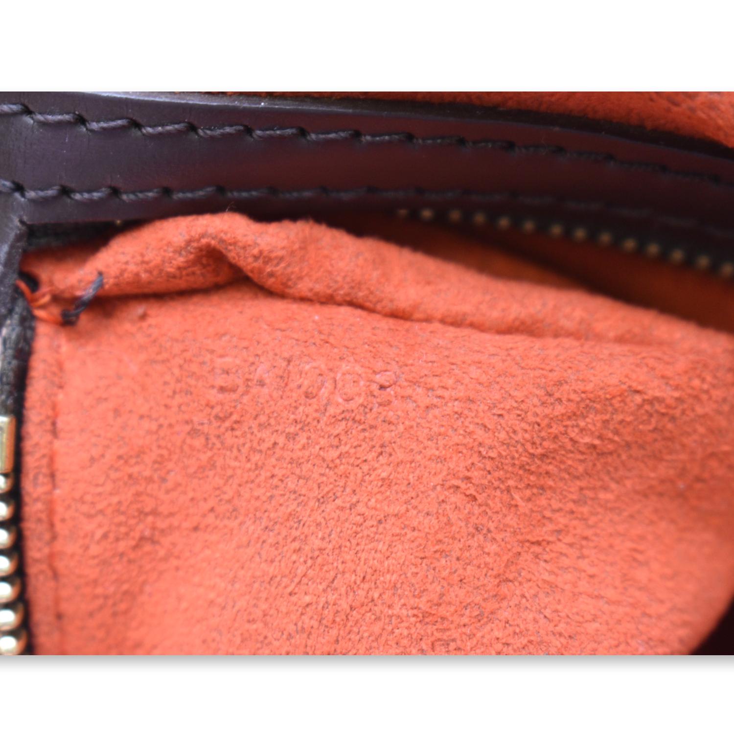 LOUIS VUITTON Manosque PM Damier Ebene Shoulder Bag Brown