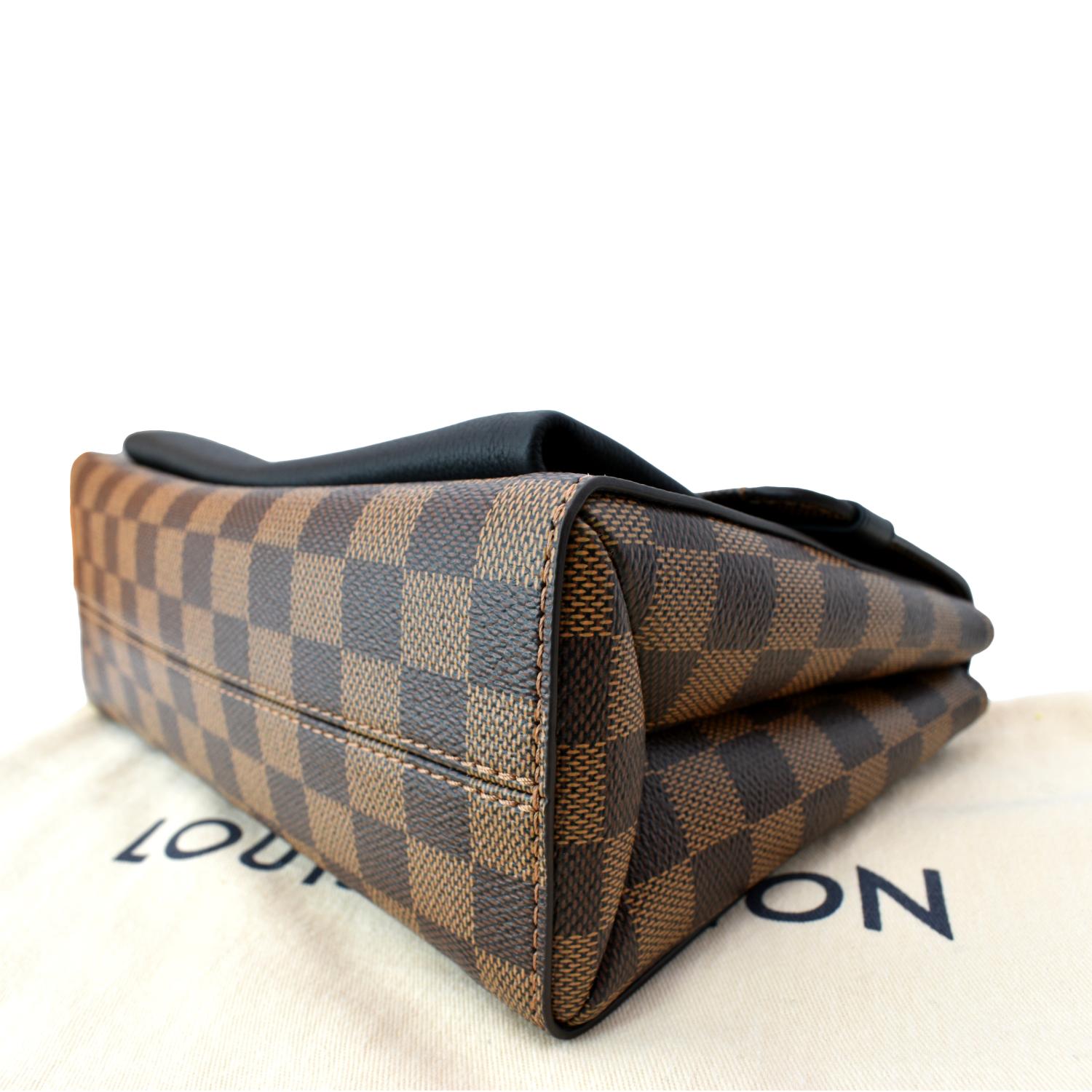 LOUIS VUITTON Vavin PM Damier Ebene Shoulder Bag Brown