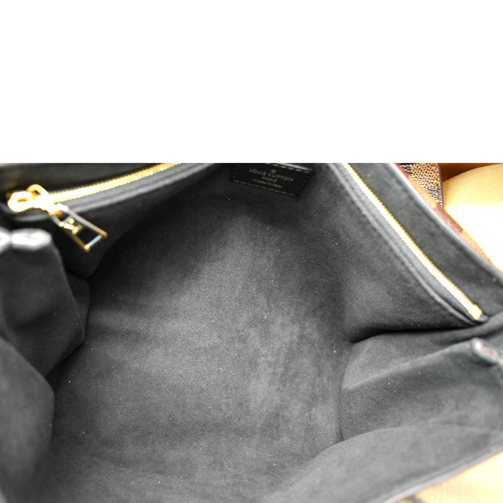LOUIS VUITTON Vavin PM Damier Ebene Shoulder Bag Brown