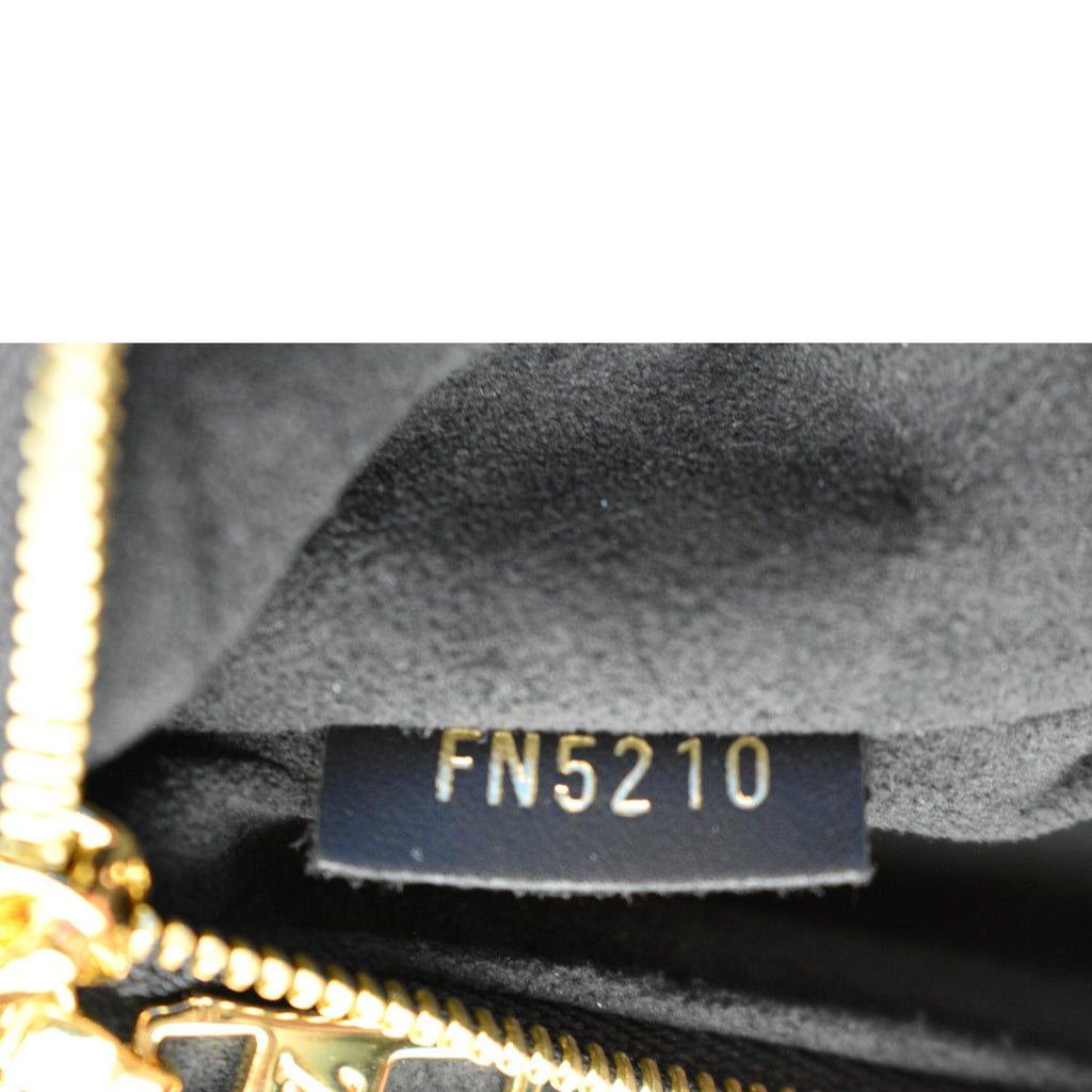 LOUIS VUITTON Vavin PM Damier Ebene Shoulder Bag Brown