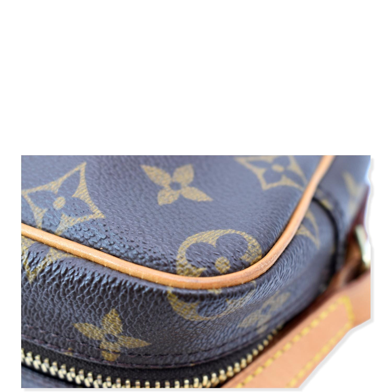 LOUIS VUITTON Trocadero 27 Monogram Canvas Shoulder Bag Brown