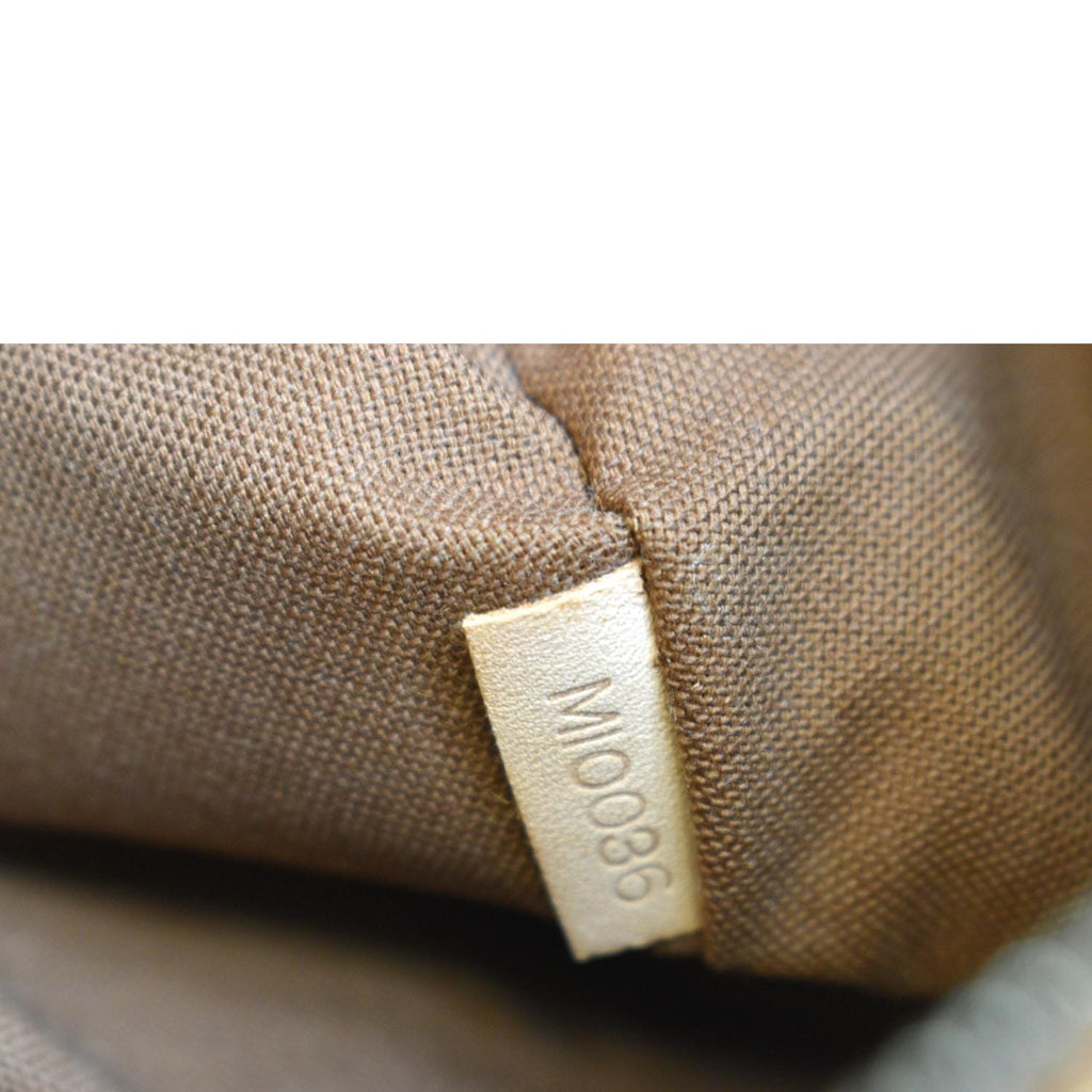 LOUIS VUITTON Bosphore Pochette Monogram Canvas Shoulder Bag Brown