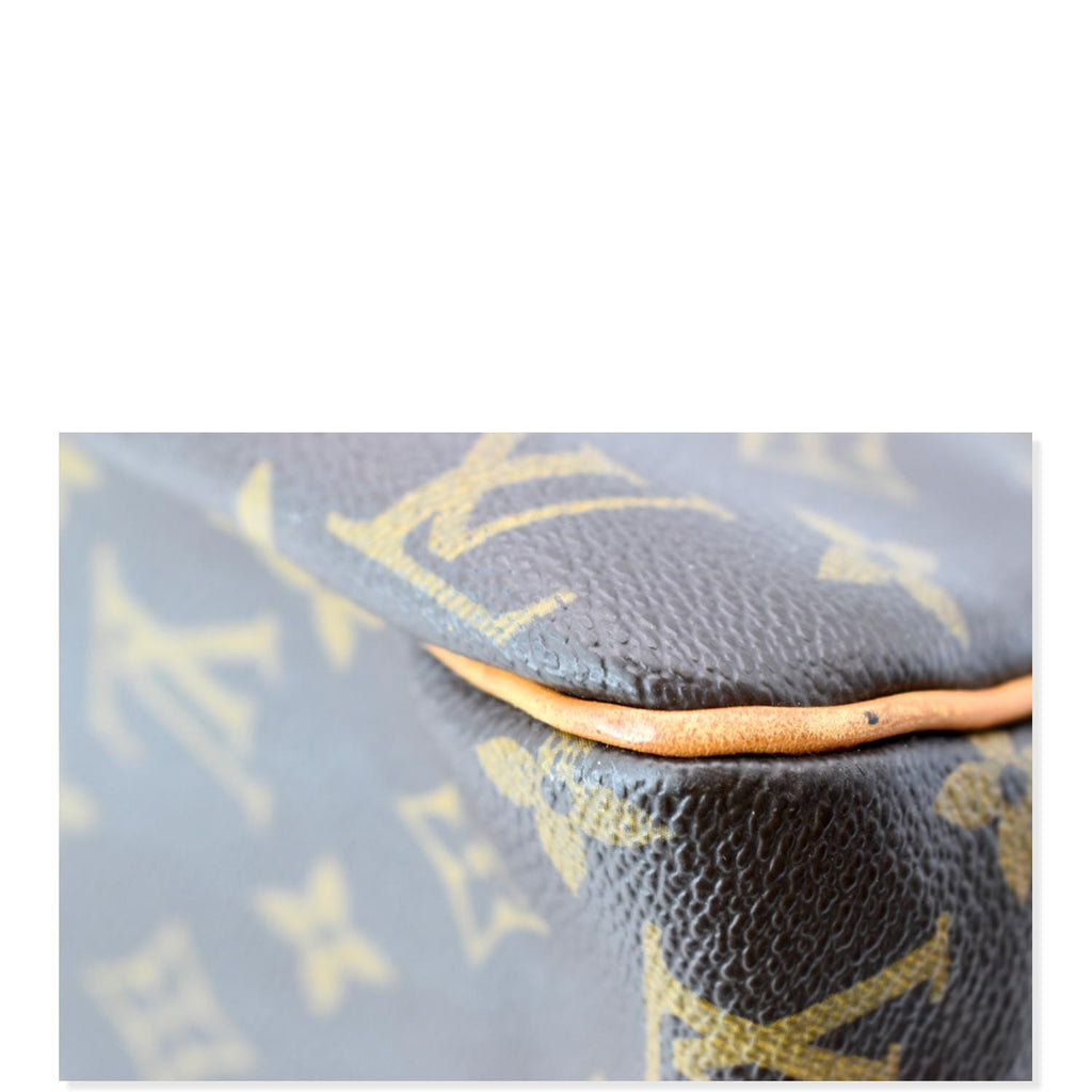 LOUIS VUITTON Batignolles Horizontal Monogram Canvas Shoulder Bag Brown