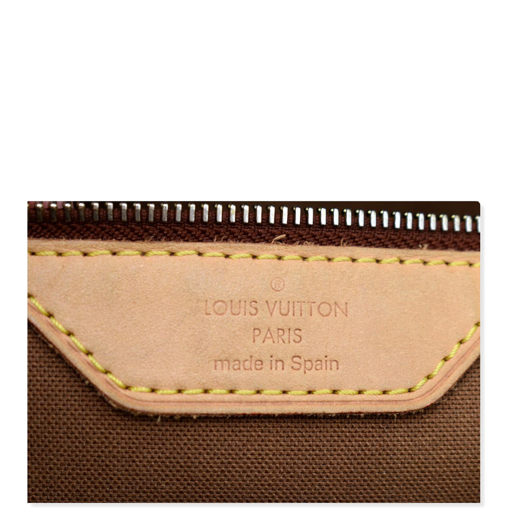 LOUIS VUITTON Batignolles Horizontal Monogram Canvas Shoulder Bag Brown