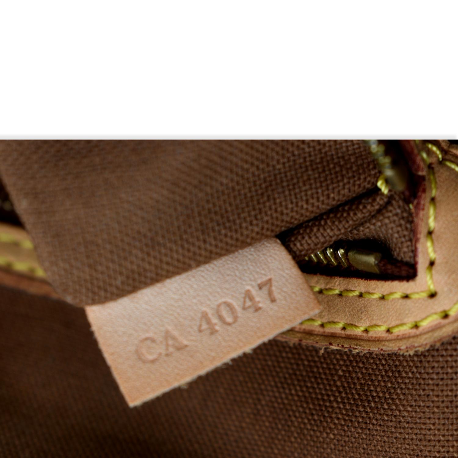 LOUIS VUITTON Batignolles Horizontal Monogram Canvas Shoulder Bag Brown
