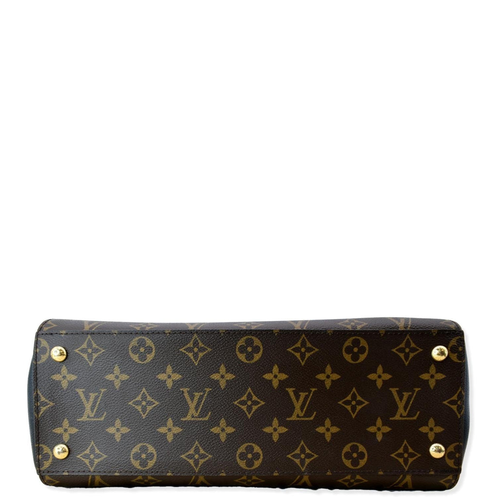LOUIS VUITTON Florine Monogram Canvas Shoulder Bag Black