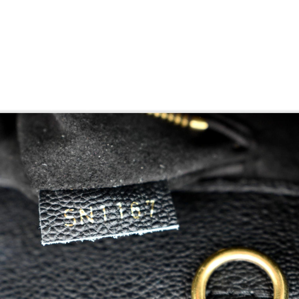 LOUIS VUITTON Florine Monogram Canvas Shoulder Bag Black