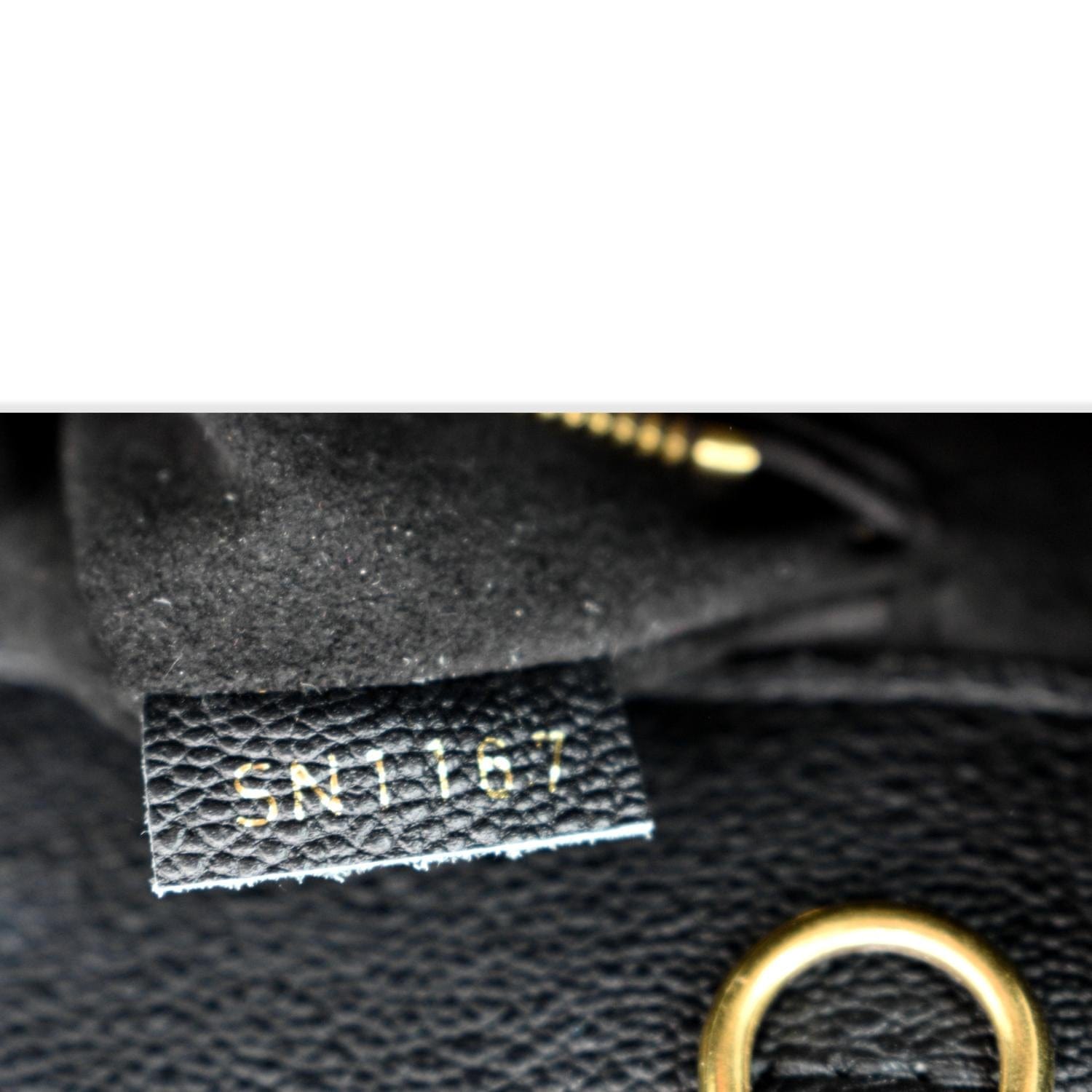 LOUIS VUITTON Florine Monogram Canvas Shoulder Bag Black
