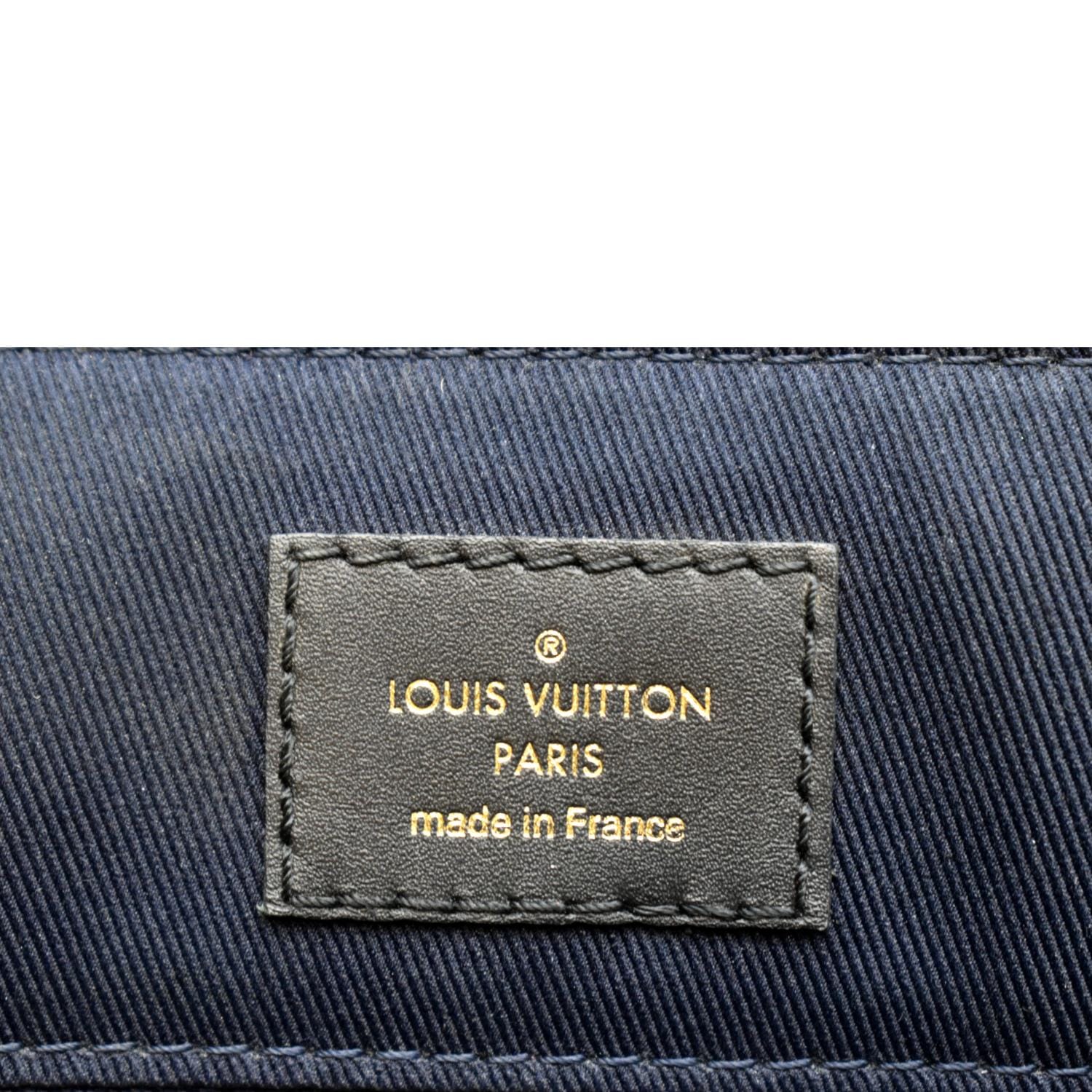 LOUIS VUITTON Georges MM Monogram Canvas Shoulder Bag Brown