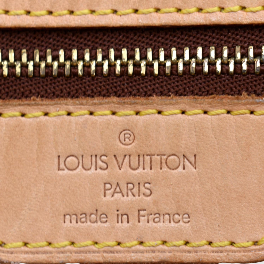 LOUIS VUITTON Bucket GM Monogram Canvas Shoulder Bag Brown