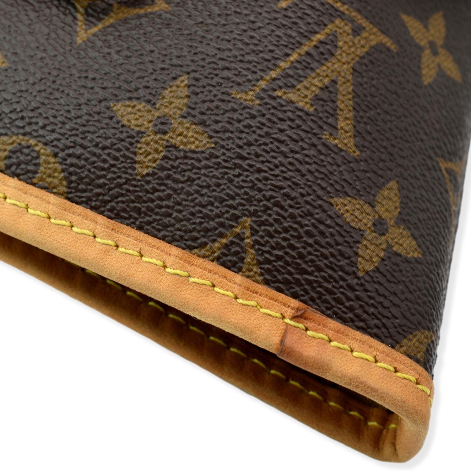 LOUIS VUITTON Neverfull GM Monogram Canvas Tote Bag Brown