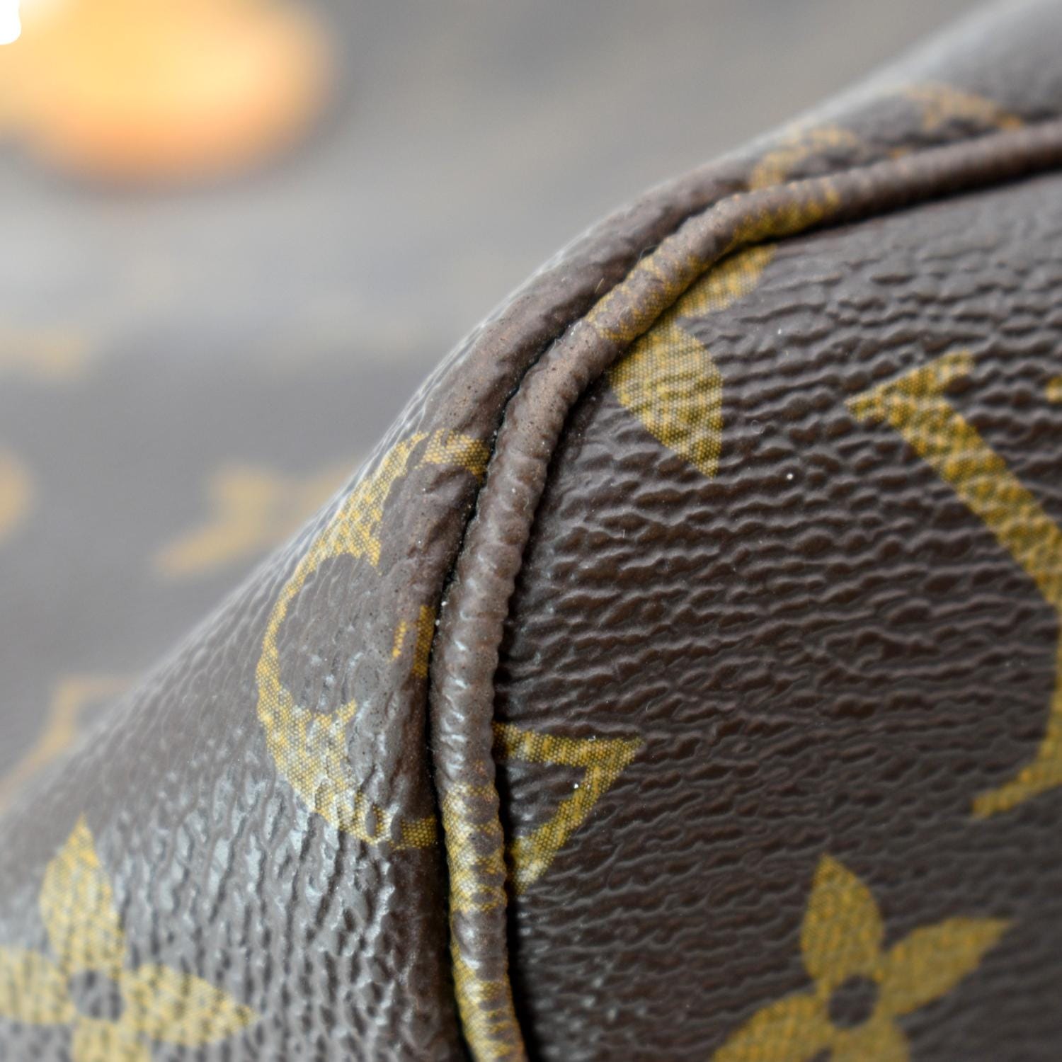LOUIS VUITTON Neverfull GM Monogram Canvas Tote Bag Brown