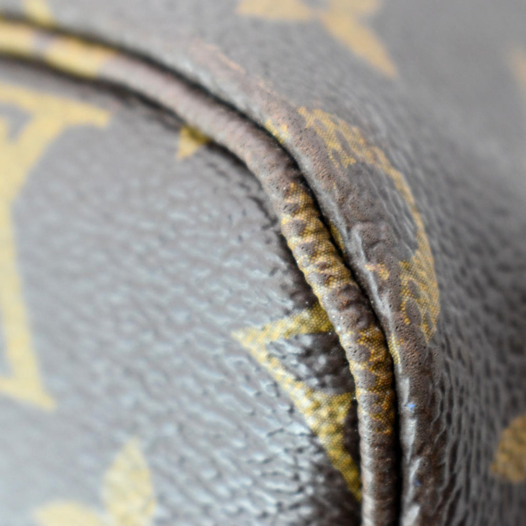 LOUIS VUITTON Neverfull GM Monogram Canvas Tote Bag Brown