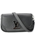 LOUIS VUITTON Buci Epi Grained Leather Shoulder Bag Black