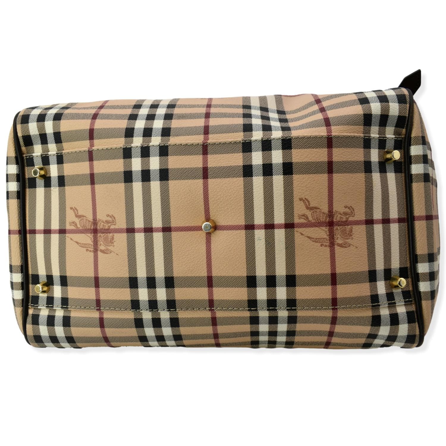 BURBERRY Canterbury Haymarket Check Tote Bag Multicolor