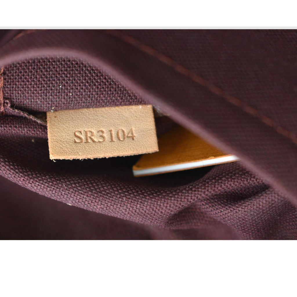 LOUIS VUITTON Turenne PM Monogram Canvas 2Way Shoulder Bag Brown