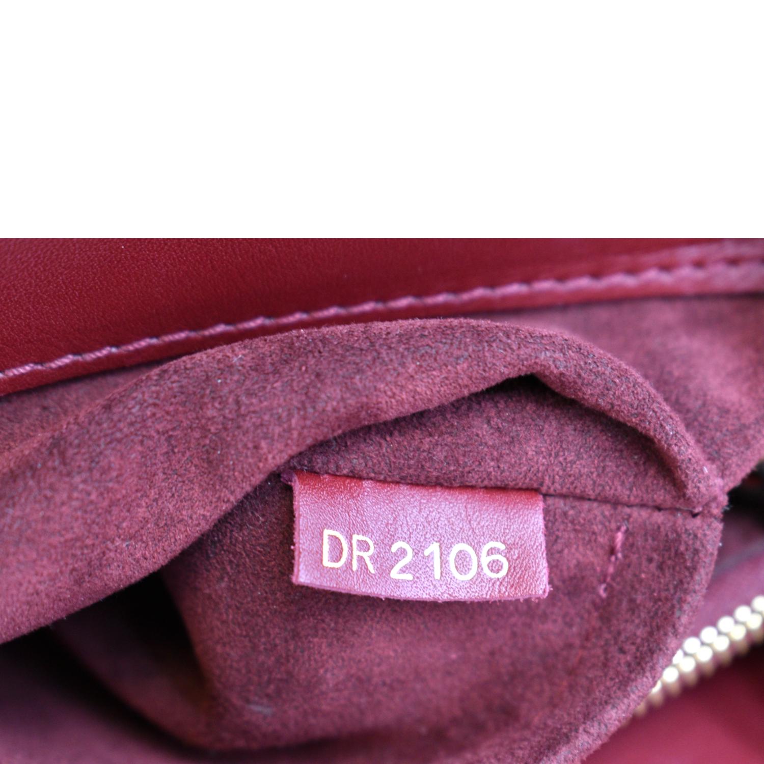 LOUIS VUITTON Venus Monogram Canvas 2way Shoulder Bag Red