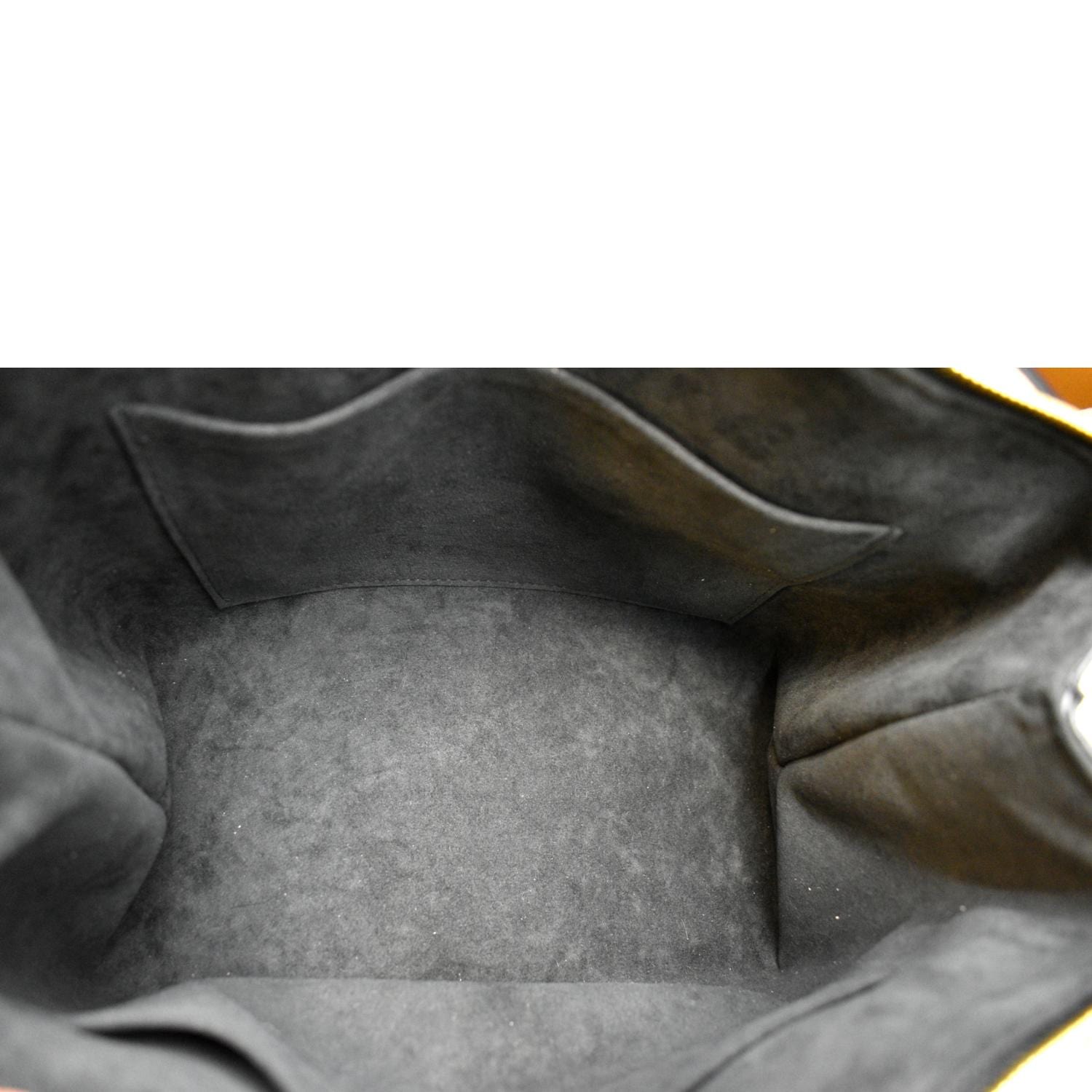 LOUIS VUITTON Petit Palais Embossed Leather Shoulder Bag Bicolor