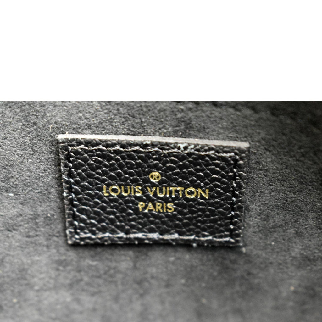 LOUIS VUITTON Multi Pochette Accessoires Monogram Empreinte Shoulder Bag Black