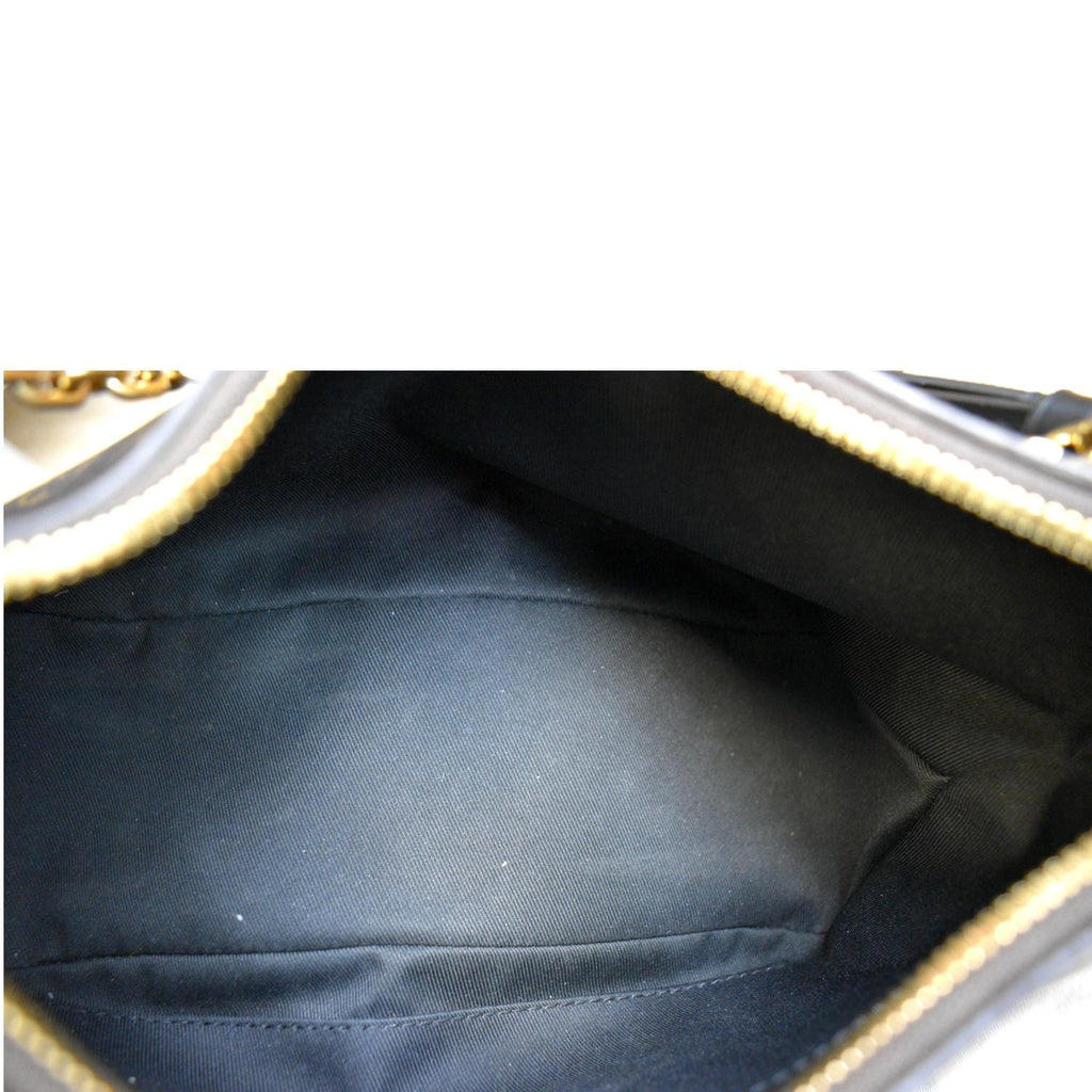 LOUIS VUITTON Boulogne NM Monogram Canvas Shoulder Bag Brown