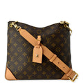 LOUIS VUITTON Odeon NM MM Monogram Canvas Shoulder Bag Brown