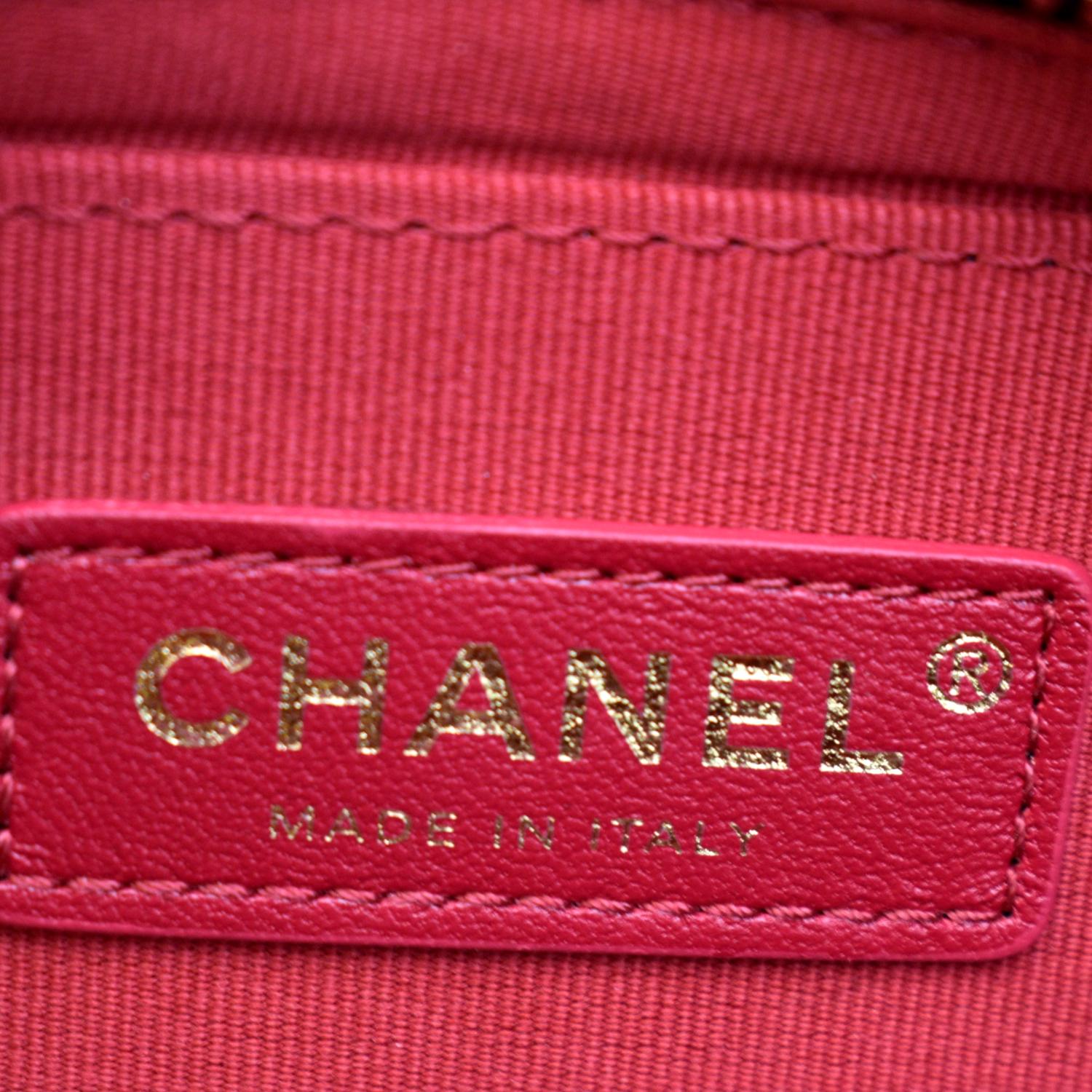 CHANEL Quilted Caviar Like A Flap Wallet Shoulder Bag Black