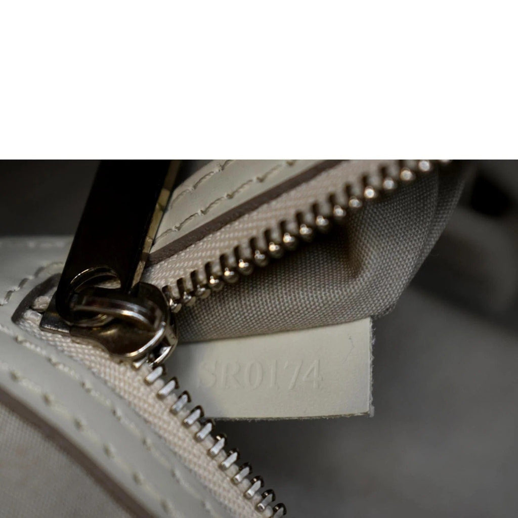 LOUIS VUITTON Brea MM Epi Leather Satchel Shoulder Bag Ivory