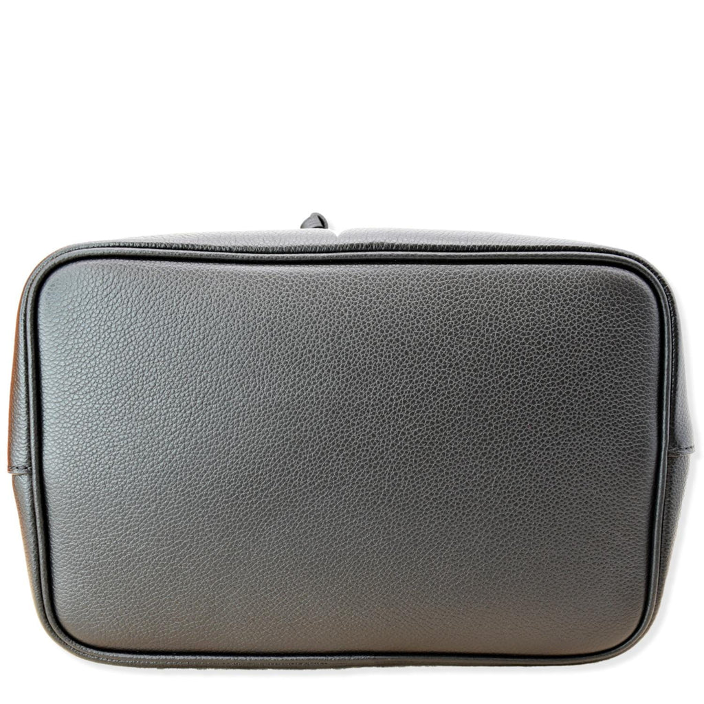LOUIS VUITTON NeoNoe MM Bicolor Monogram Empreinte Shoulder Bag Black