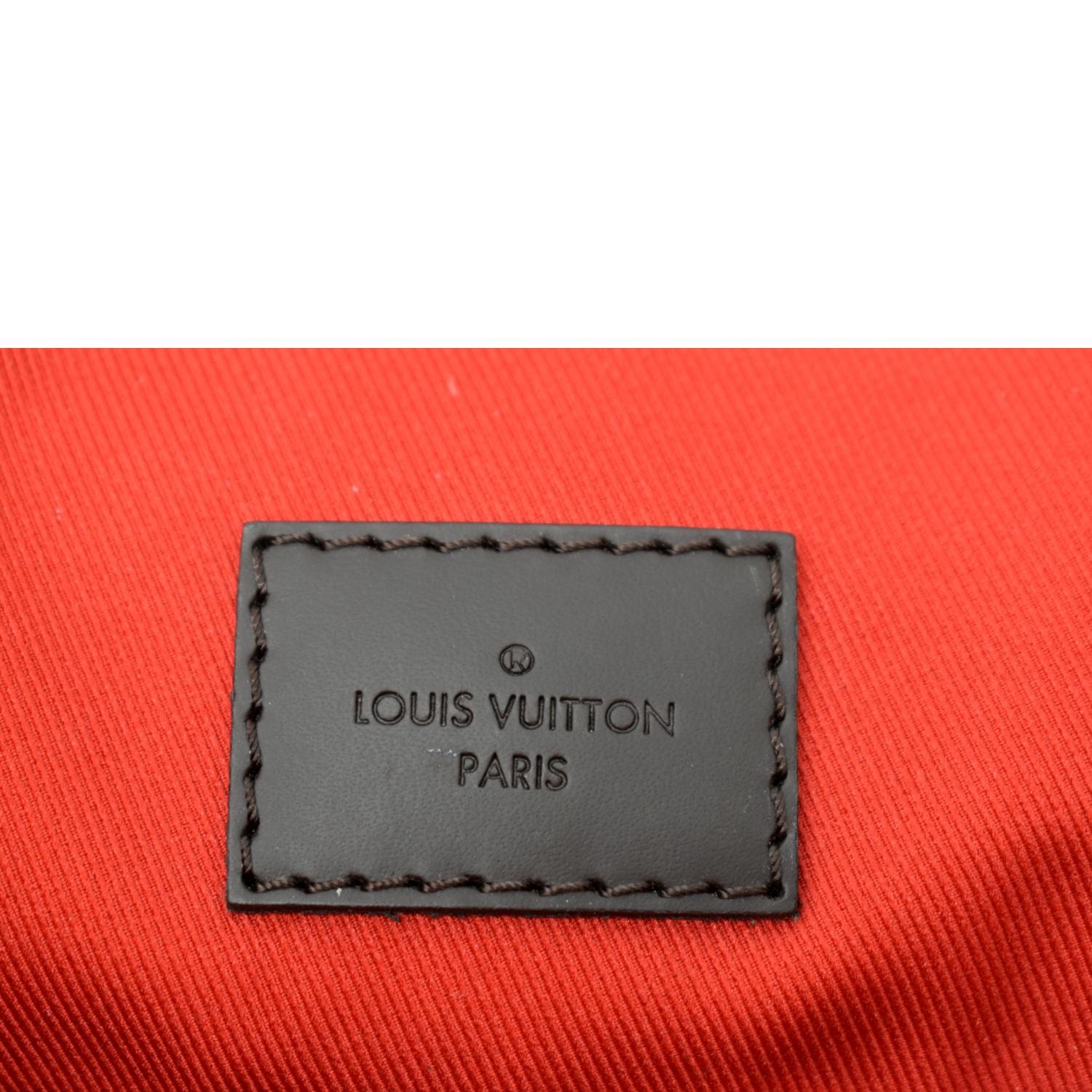 LOUIS VUITTON Graceful MM Damier Ebene Shoulder Bag Brown