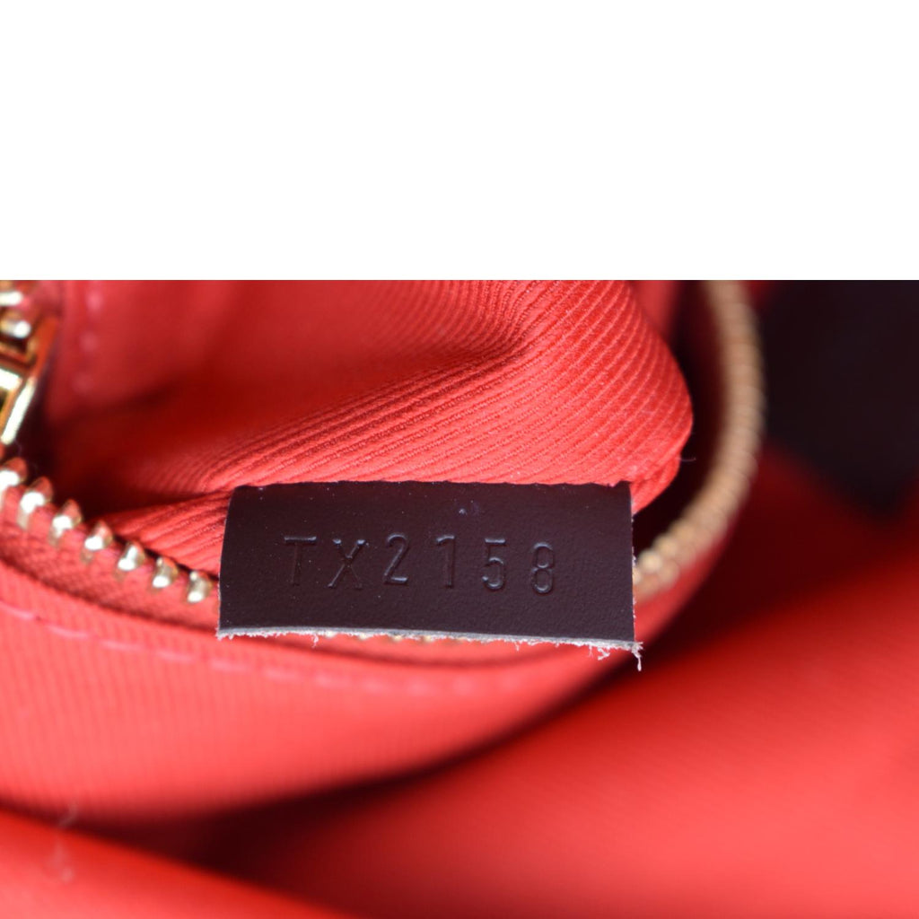 LOUIS VUITTON Graceful MM Damier Ebene Shoulder Bag Brown