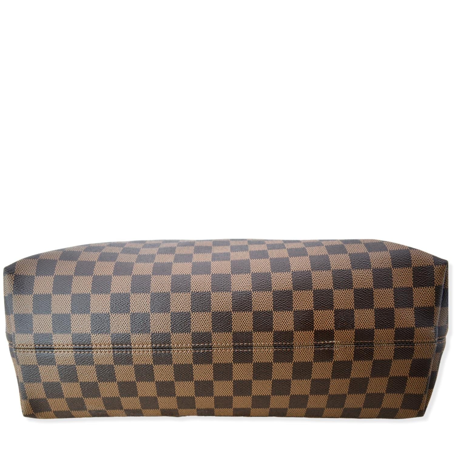 LOUIS VUITTON Graceful MM Damier Ebene Shoulder Bag Brown