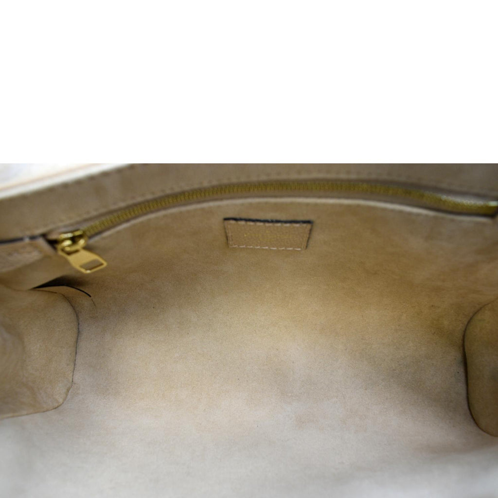 LOUIS VUITTON Saint Germain PM Monogram Leather Shoulder Bag Dune