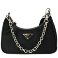 PRADA Re-Edition Mini Nylon Shoulder Bag Black