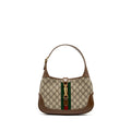 Gucci Jackie 1961 Small Shoulder Bag GG Supreme Canvas/Calfskin Brown/Multicolour
