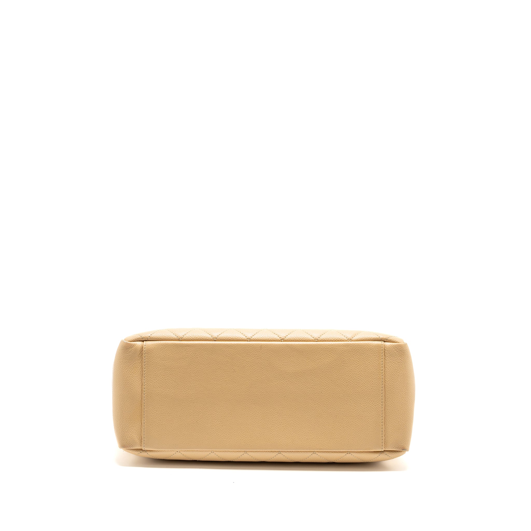 Chanel Grand Shopping Tote Bag Caviar Beige
