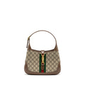 Gucci jackie 1961 small shoulder bag GG supreme Canvas /Calfskin Brown/multicolour