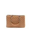 Chanel XL Grand Shopping tote Bag Caviar Dark Beige