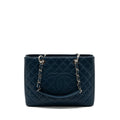 Chanel Grand Shopping Tote/ GST Caviar Dark Blue
