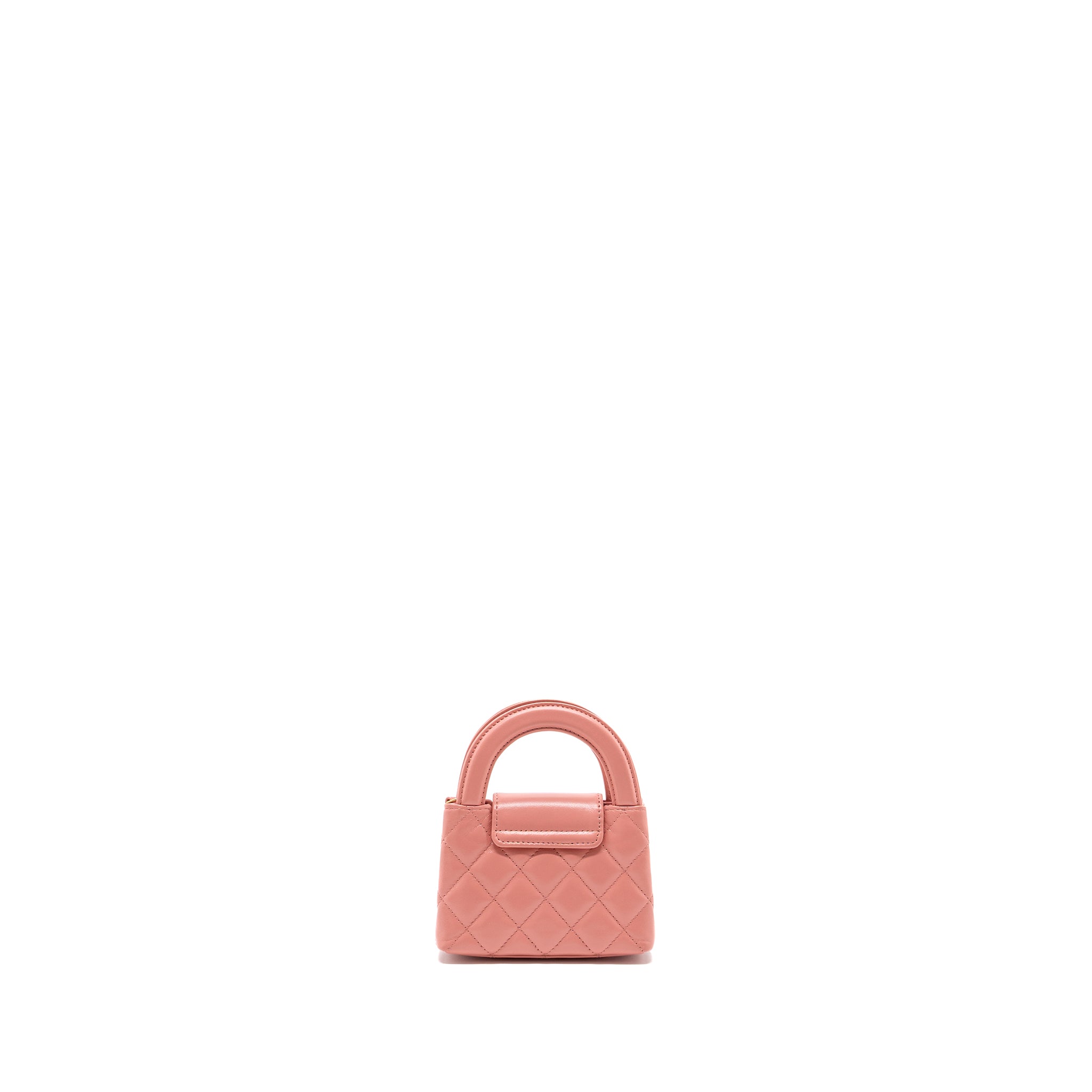 Chanel 23k Nano Shopping Tote Calfskin Pink (Microchip)