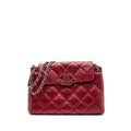 Chanel Hampton Tote Bag Calfskin Red