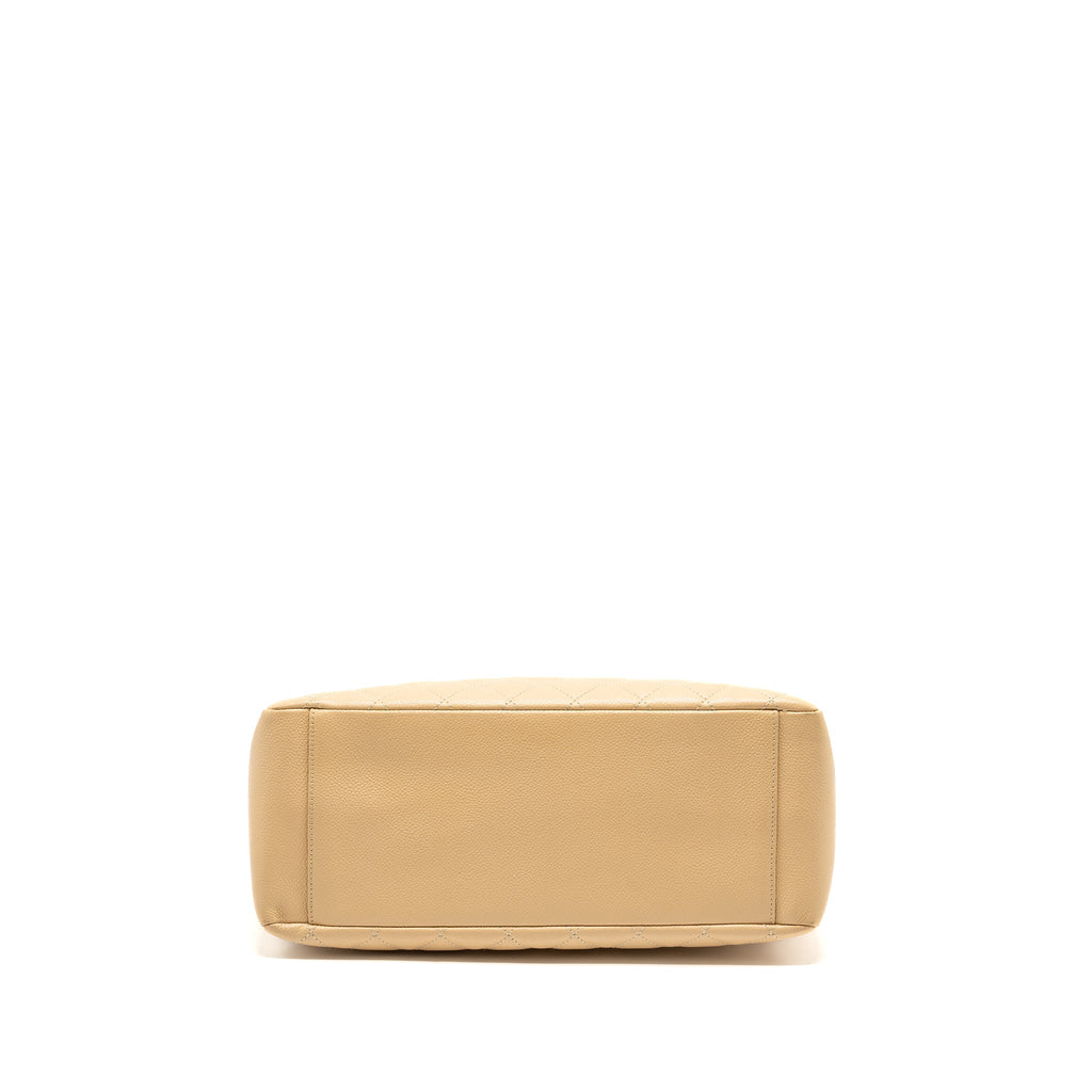 Chanel Grand Shopping Tote Caviar Beige