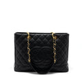 Chanel Grand Shopping Tote Caviar Black